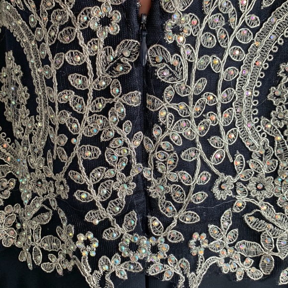 Eva USA Long Embellished Gown - Picture 8 of 12